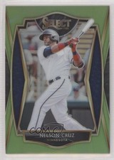2021 Panini Select Premier Neon Green Prizm 16/99 Nelson Cruz #172 1o2