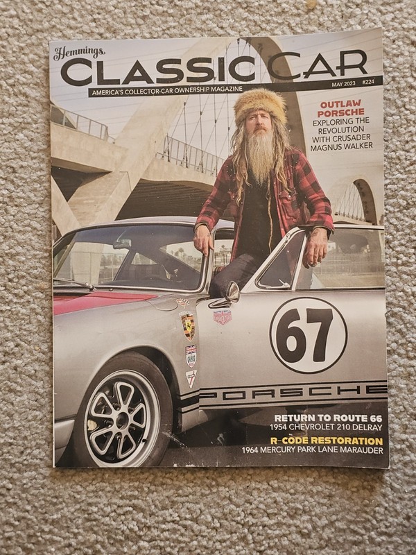 Reduced!  HEMMINGS CLASSIC CAR  Outlaw Porsche  May 2023  #224 VG Condition 