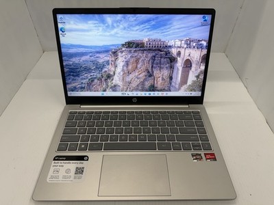 HP 14  AMD RYZEN 3 @ 2.40GHz 4GB RAM 128GB SSD Windows 11 Home 14-EM0033NR
