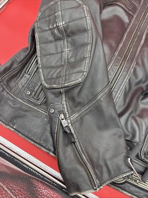 Harley-Davidson Tifton Vintage look Leather Jacket 97138-17V New