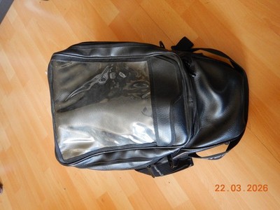 BAGSTER Tankrucksack  schwarz   Leder für Bagster Tankschutzhaube