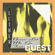 Luther Vandross 1993 Never Let Me Go Concert Tour GUEST Backstage Pass