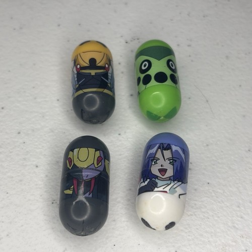 🔥 Pokémon Mighty Beanz Lot – James, Cacnea, Seviper, Ninjask