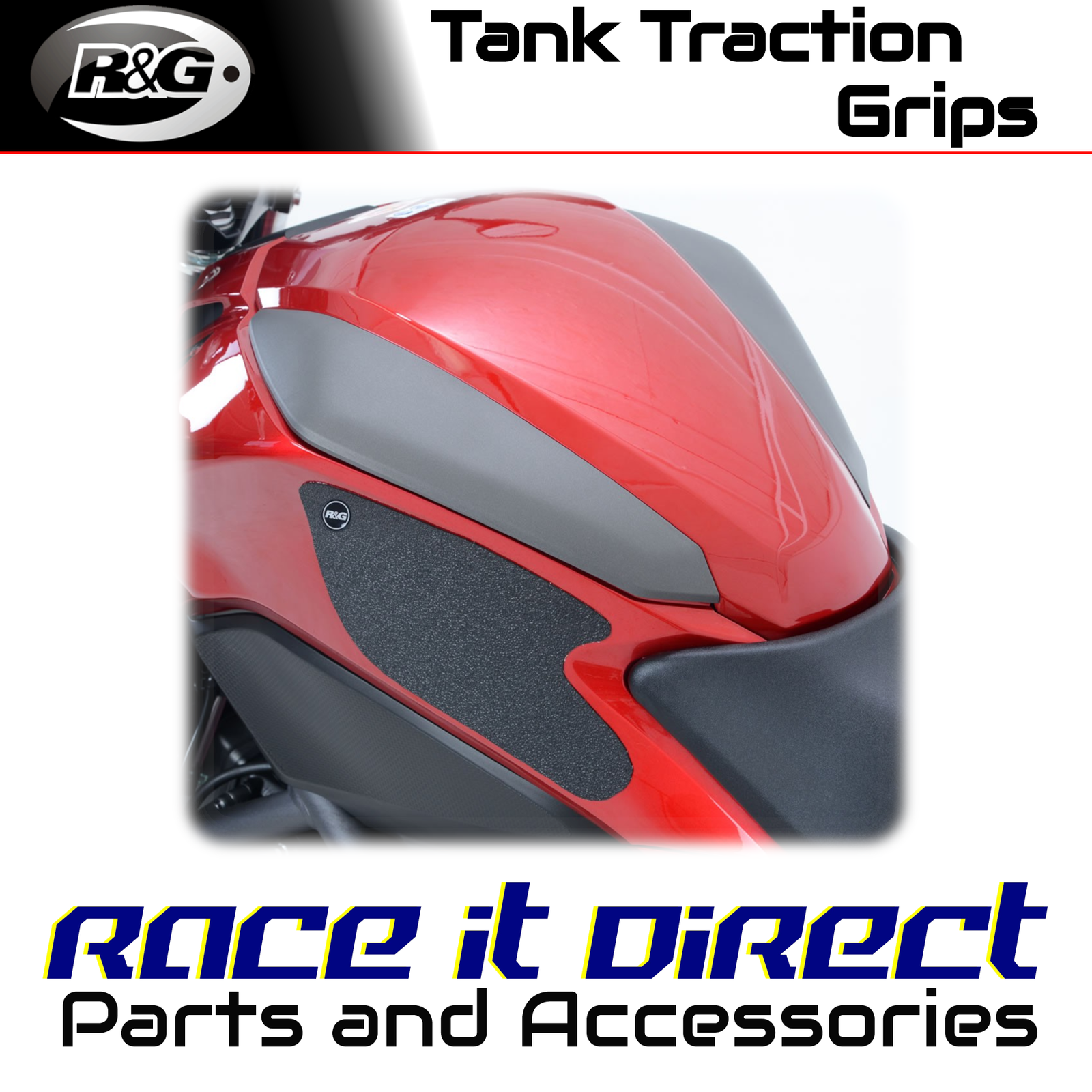 Tank Traction Grips for Honda NC750S 2014-2024 R&G