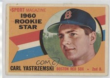 1960 Topps Sport Magazine 1960 Rookie Star Carl Yastrzemski #148 HOF 15wb
