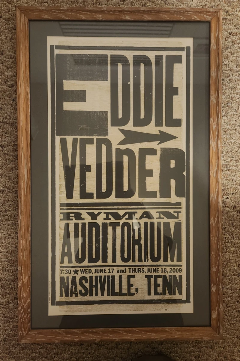 Eddie Vedder Poster for sale | eBay