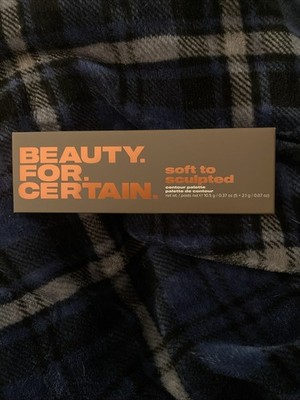 BEAUTY FOR CERTAIN Soft To Sculpted Contour Palette 0.37 Oz 5 Shades NIB