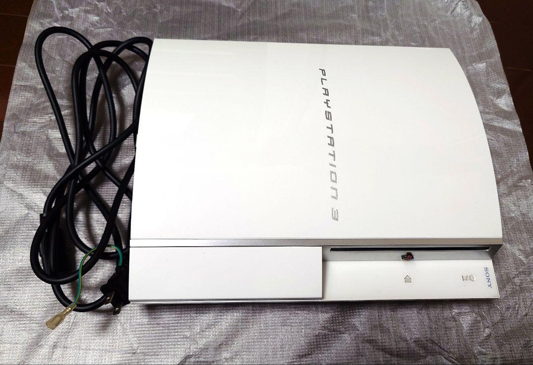 Sony PLAYSTATION 3 40GB PS3 Ceramic white CECHH00 Console Sony PLAYSTATION 3 40GB PS3 Ceramic white CECHH00 Console