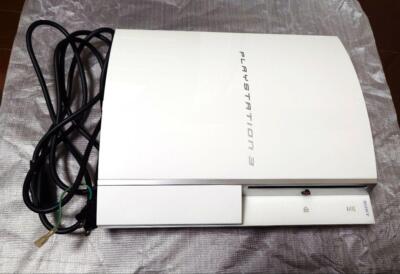 Sony PLAYSTATION 3 40GB PS3 Ceramic white CECHH00 Console Sony PLAYSTATION 3 40GB PS3 Ceramic white CECHH00 Console