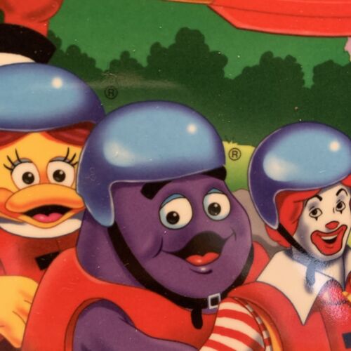 Plato McDonalds Rafting Ronald McDonald Muca Hamburguesa Publicidad - Imagen 12 de 15