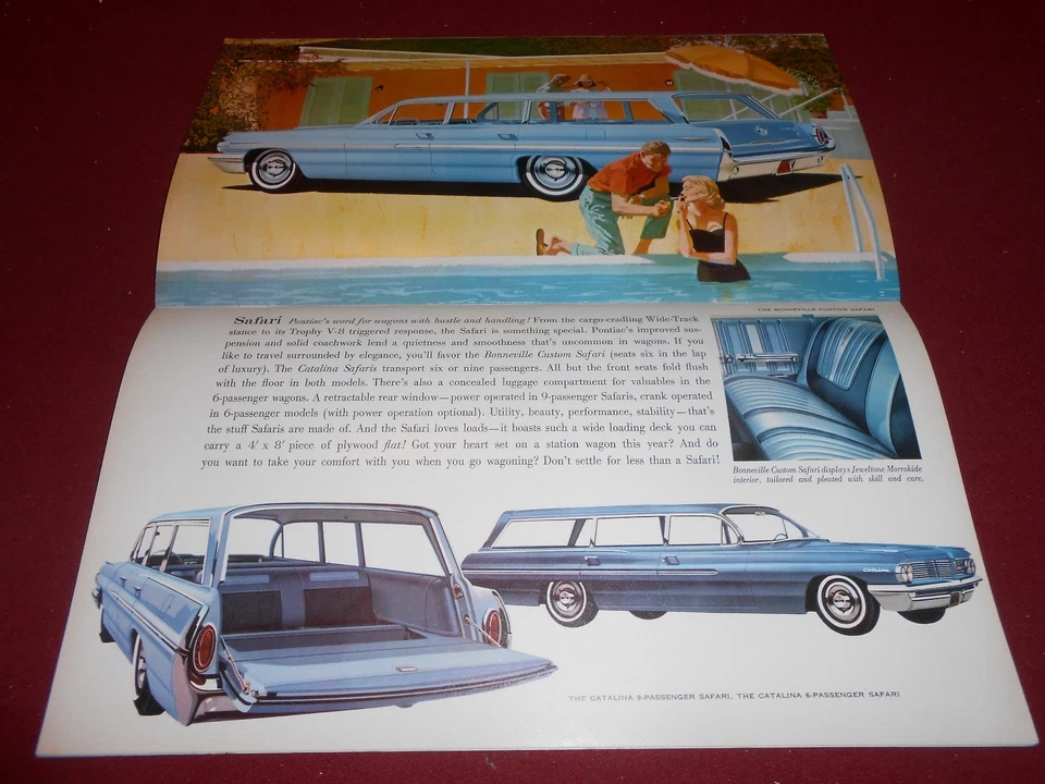 Folleto Pontiac 1962 - Bonneville Catalina Star Chief + catálogo de accesorios '62 Foto 4 de 4