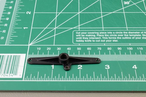 COX TESTORS WEN-MAC BLACK AIRPLANE BELLCRANK UNKNOWN APP. PLANE - Picture 2 of 2