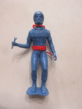 Vintage plastic blue astronaut