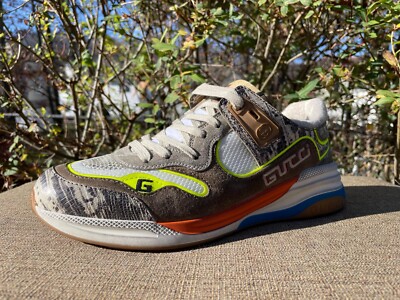 GUCCI Women's Ultrapace 'Rock Tejus Printed' Sneakers, Brand Size
