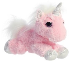 Aurora - Dreamy Eyes - 9.5" Heavenly Pink Unicorn Enchanting Stuffed Animal
