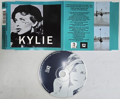 KYLIE MINOGUE FINER FEELINGS REMIXES + CLOSER RARE AUSTRALIA PIC DISC CD, MINT