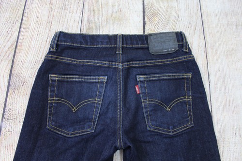 Levi's Boys Adj Performance 511 Slim Dark Blue Denim Jeans 12 (Actual 27 x 28) - Picture 4 of 7
