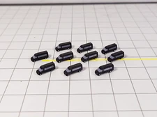 10x Black AIRPORT VIP/CREW MINIBUSES/VANS Aircraft Vehicles Models 1:400 Scale