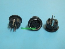 20 pcs Mini 4 Pin DIN Jack Circular PCB Mount Female Connector III