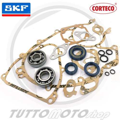 KIT GUARNIZIONI CUSCINETTI PARAOLI ALBERO MOTORE VESPA 50 SPECIAL R L N - Foto 2