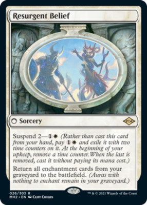 x1 Resurgent Belief R MTG Modern Horizons 2 M/NM, English