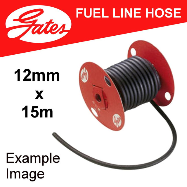 Brand New Gates Fuel Line 12mm x 15m Flexible Hose on Reel Part No