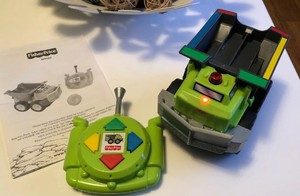 fisher price remote control dump truck