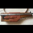 For Mauser Military Pistol C96 M712 Ww2 German Wooden Holster With Leather Belts