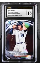 2021 Bowman Chrome Glimpses Of Greatness GOG-ST Spencer Torkelson CSG 10 Gem