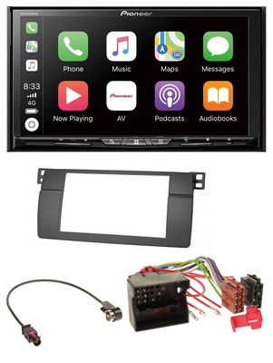 Pioneer 2DIN MP3 USB DAB DVD Bluetooth Car Stereo for BMW 3 Series E46 Professional Version Gr