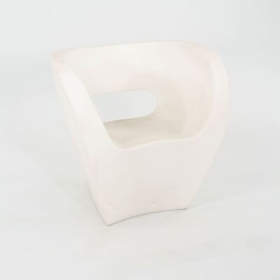 2023 Ron Arad for Moroso Little Albert Lounge Arm Chair in Translucent White