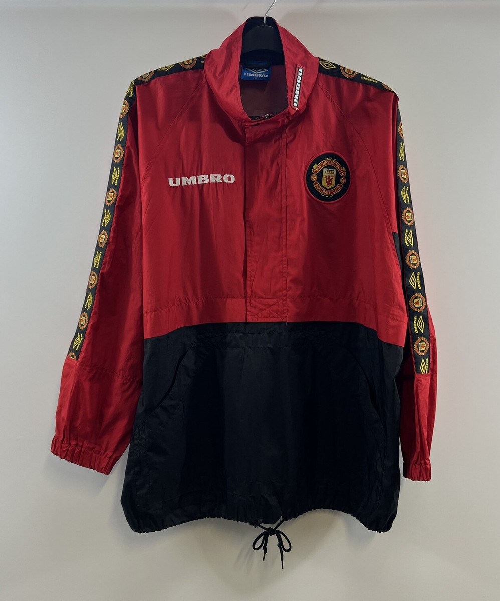 Manchester United Training Football Jacket 1996/97 Adults Large