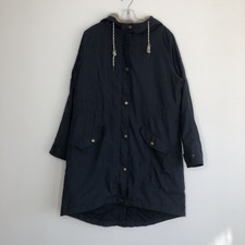 Seasalt Plant Hunter Rain Coat Padded Waterproof Windproof Breathable Sz 14 Blue