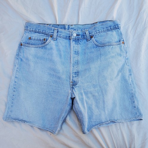 Levis 501 XX Denim Shorts Cut Off Made 