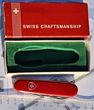 Rarissimo Coltellino Multifunzione Victorinox Swiss Craftmanship Nuovo con Box