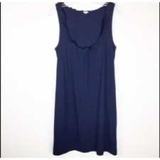 J.Crew Knee Length Navy Dress Size XS Scoop Neck Office Career Wear