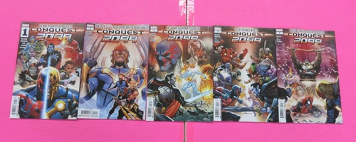 Conquest 2099  # 1,2,3,4,5 Comic Marvel 2024 Steve Orlando