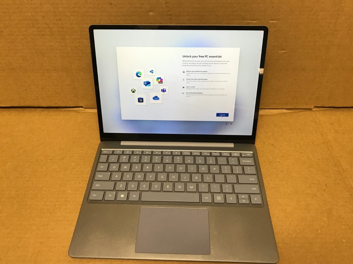 Microsoft Surface Laptop Go 1943 12.4