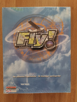 FLY! by Terminal Reality THE ULTIMATE FLIGHT SIMULATOR PC CD