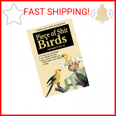 A Simple Aid To Bird Recognition. Piece of Shit Birds. 72 full-color bird. All p