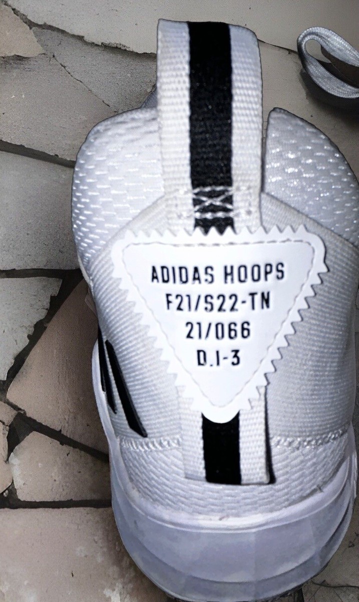 Adidas Hoops F21/S22-TN 21/066 D.1-3. Men 19 US White | eBay display picture 3