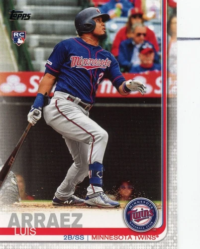 2019 Topps Chrome Update Luis Arraez RC Rookie Twins Miami Marlins .400!!!