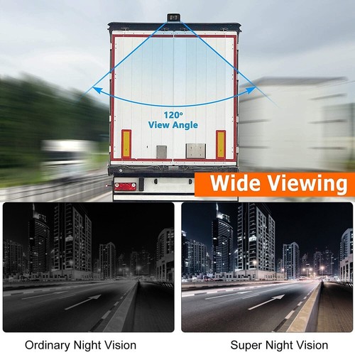 4 PIN Heavy Duty CCD Color forward viewing camera 12/24V For Truck Van Trailer - Picture 6 of 16