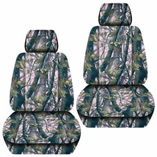 Front Set Car Seat Covers Fits 2008-2021 Gmc Sierra 150025003500 Camouflage