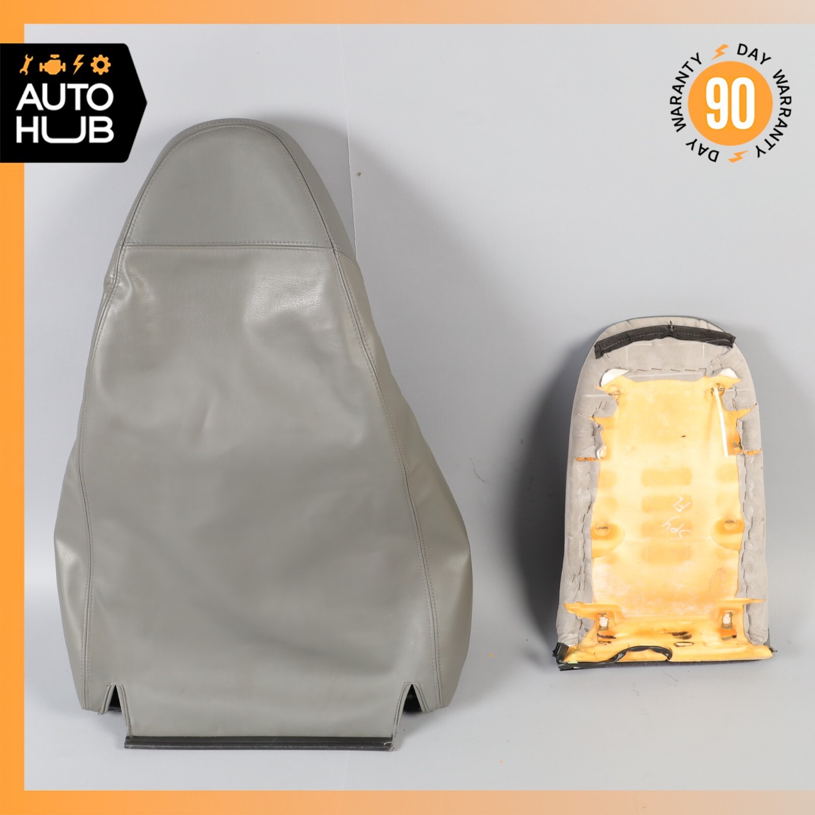 02-07 Maserati Spyder 4200 M138 Front Left Side Top Upper Seat Cushion OEM