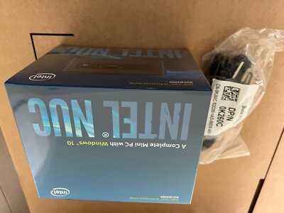 Intel NUC PC/workstation (1 TB HDD, i5-8265U UCFF 8th gen