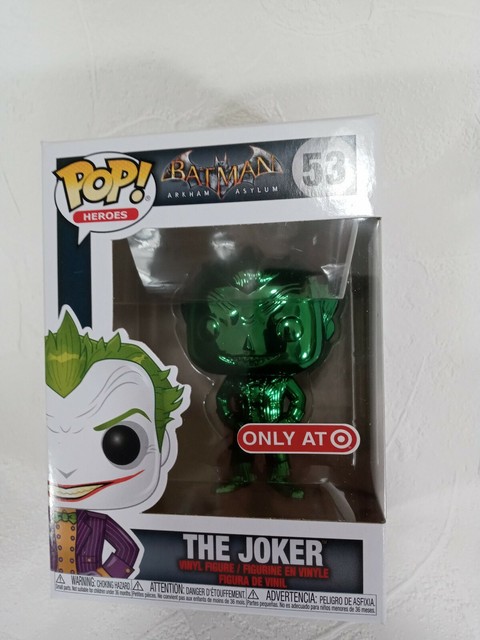 green chrome batman funko pop
