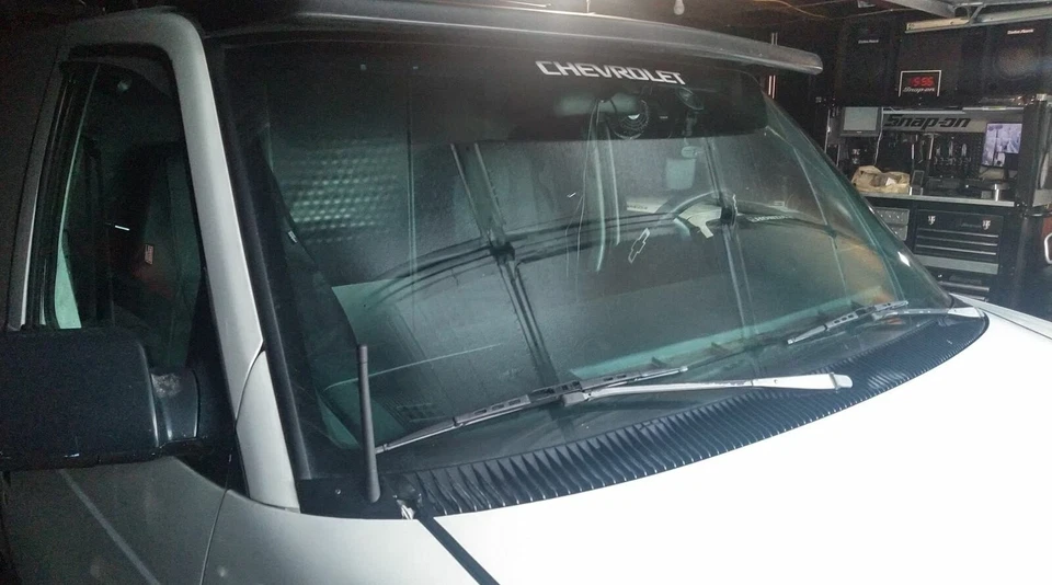 7" Short Black Rubber Antenna Mast Rod Radio AM/FM for Chevrolet Astro 1985-2005 - Image 3 of 4