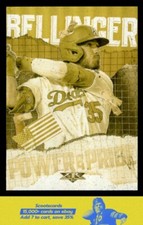 2020  Topps Fire Cody Bellinger  Power and Pride Gold Minted #PP-11 LA Dodgers