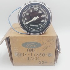 Ford D0hf-17360-d Heavy Duty D0hz-17360-b Tachometer Rpm Nos Sw 821707 Usa